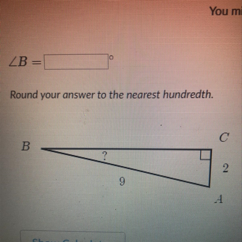 Round your answer to the nearest hundredth. Again.-example-1