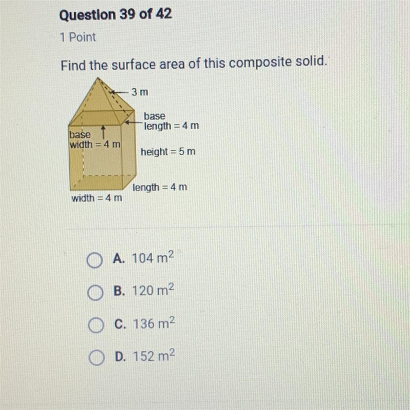 Find the surface area of this composite solid.-example-1