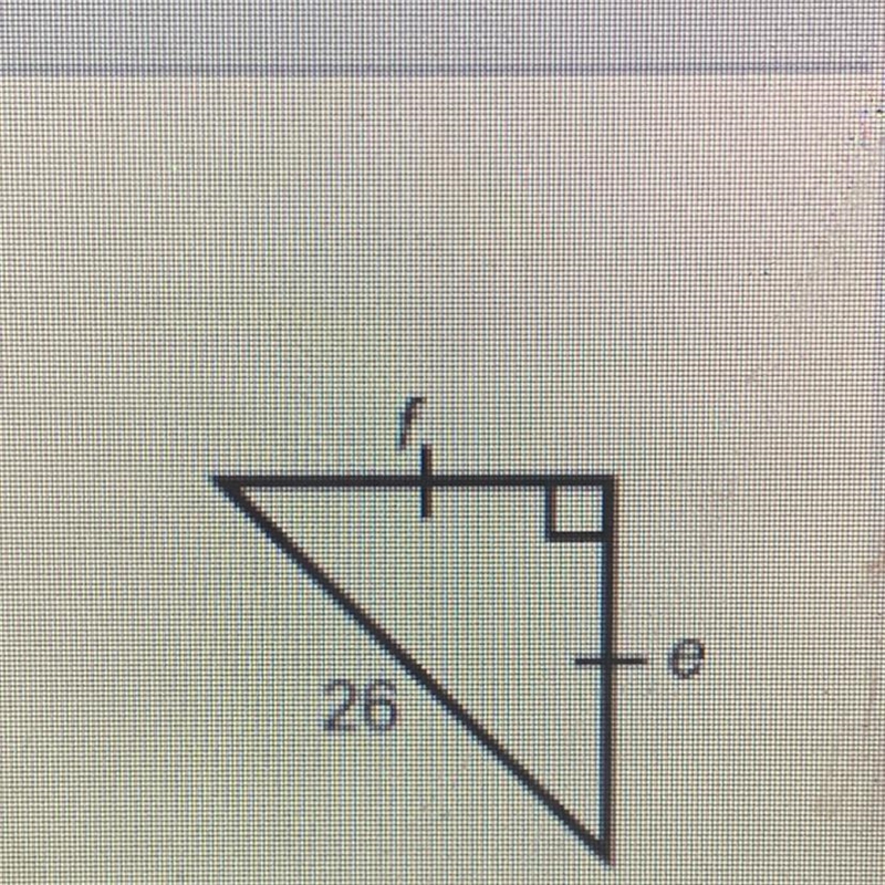 Find the lengths of the missing side . Simplify all radicals !!! help mee!!!!!!-example-1