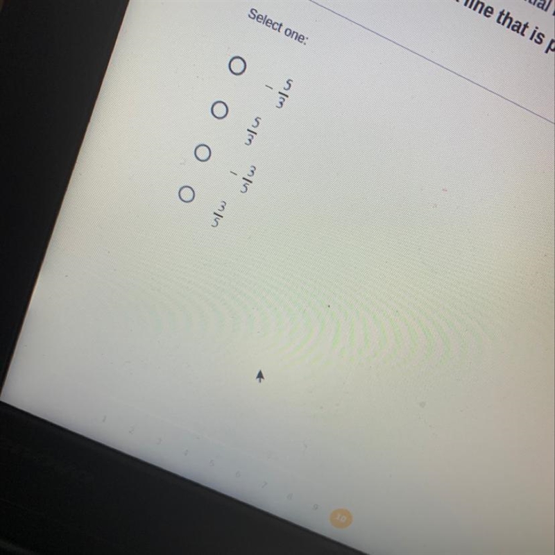 Please hurry What is the slope of a line that is parallel to the graph of 5x + 3y-example-1