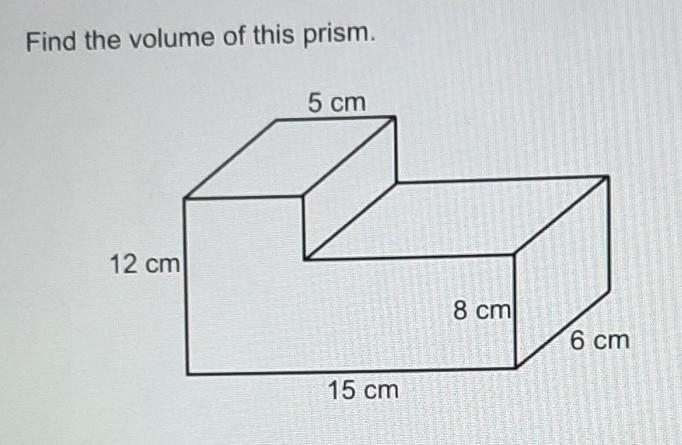 Find the volume of this prism. Image attached ​-example-1