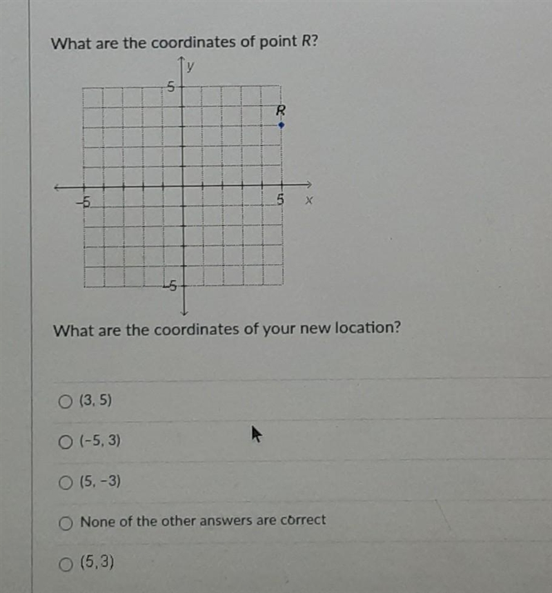 What are the coordinates of point R​-example-1