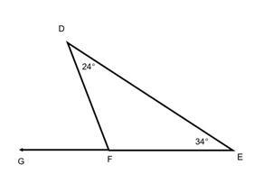 Find the value of angle GFD. Group of answer choices 24 58 34 122-example-1