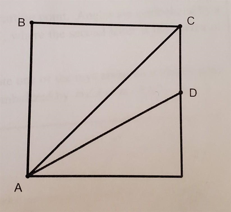 2. Why can no angle on the drawing at the right be referred to at ∠A? ​-example-1