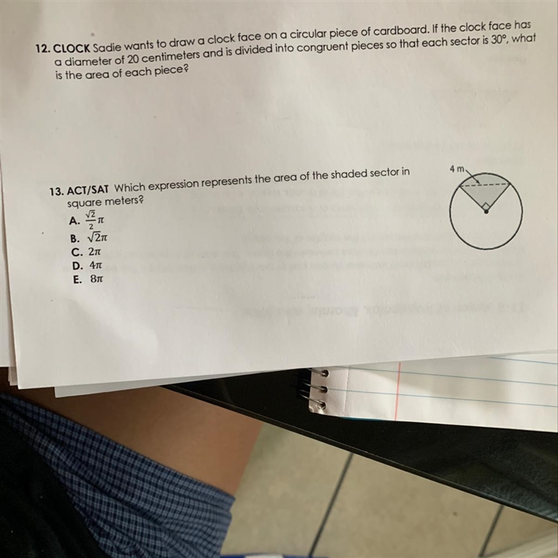 What is the area of each piece?-example-1