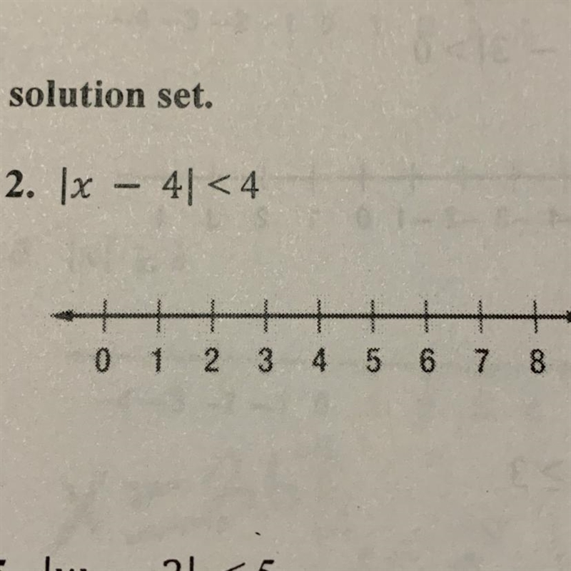 Solve the inequality and graph the solution set?-example-1