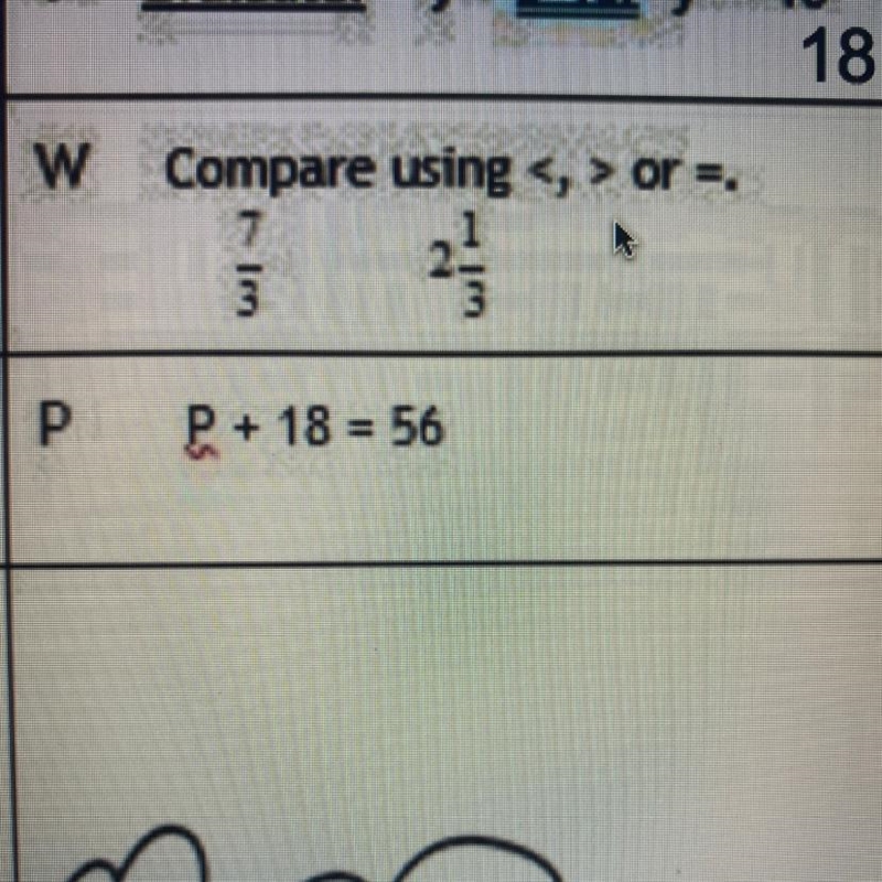 7/3 to 2 1/3 HELP ASAP PLSPLS !! :)-example-1