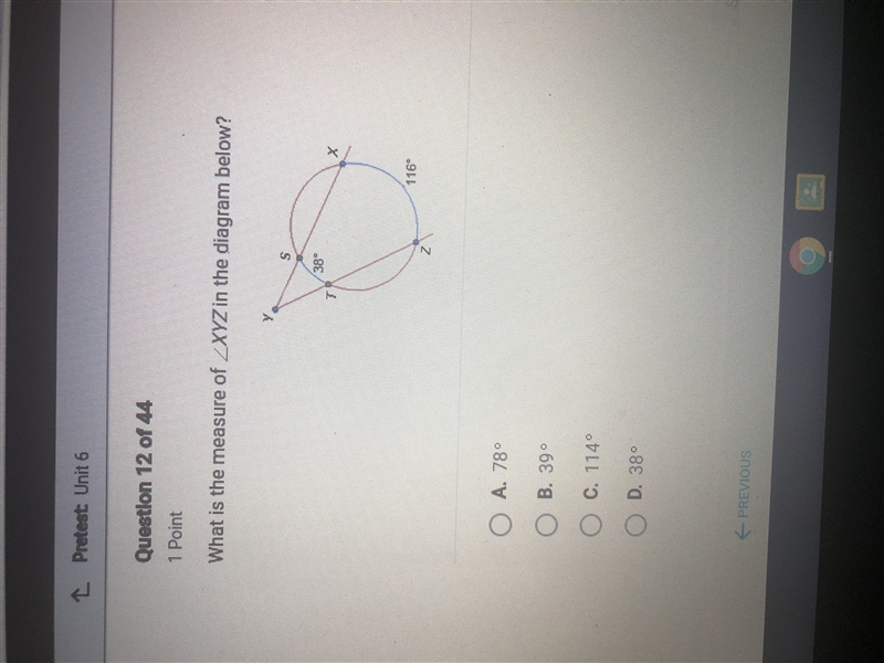 What is the meassure of XYZ in the diagram below HELP ASSAP :)-example-1