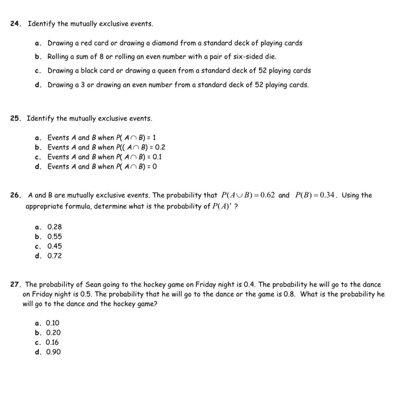 PLEASE HELP IF YOU’RE GOOD WITH PROBABILITY IN MATH 30!!!!-example-1