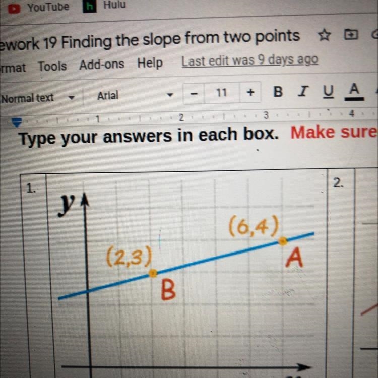 Find the slope plz!!-example-1