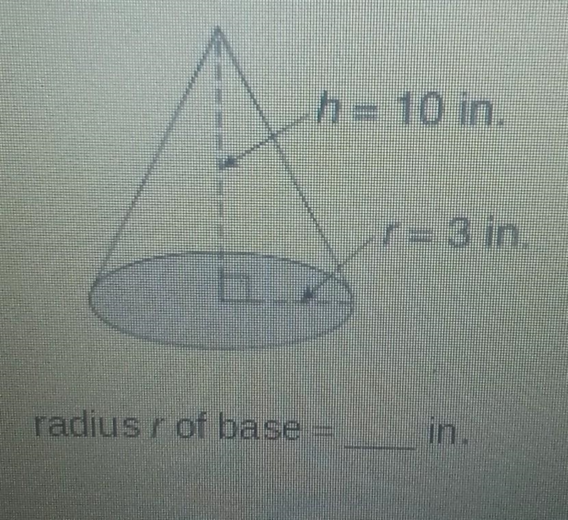 Find the volume of each cone.​-example-1