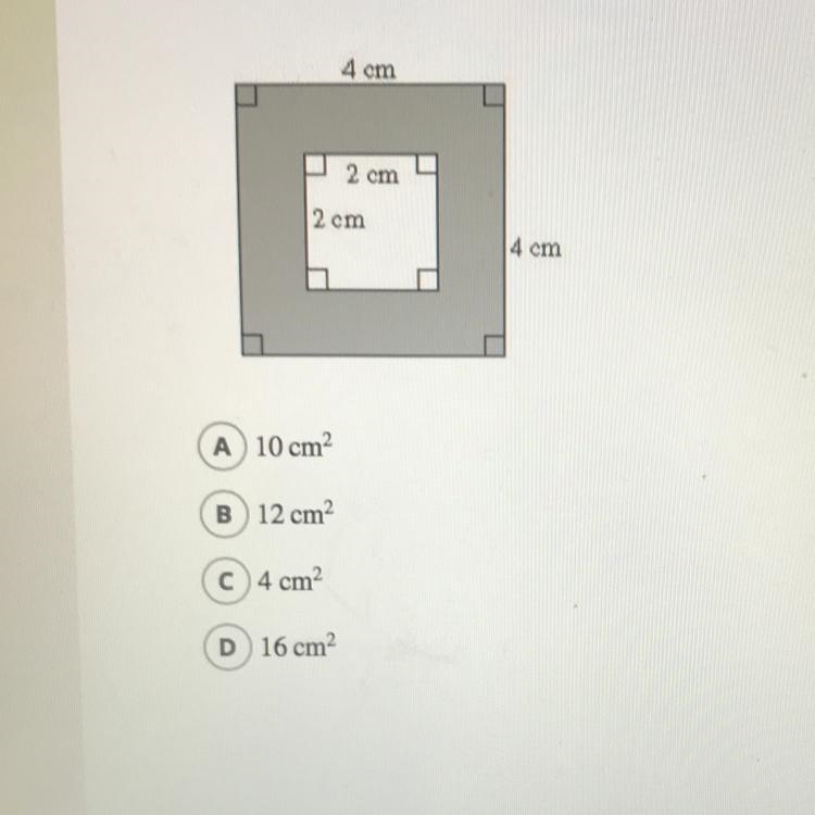 Find the area of the shaded region and choose the appropriate result?-example-1