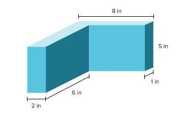 The figure below is made of 2 rectangular prisms. What is the volume of this figure-example-1