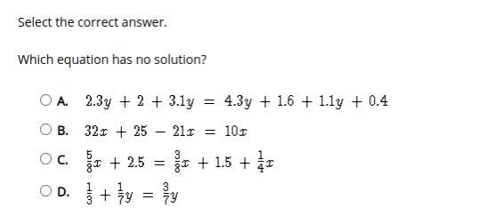 Which equation has no solution? plsss helpppp-example-1