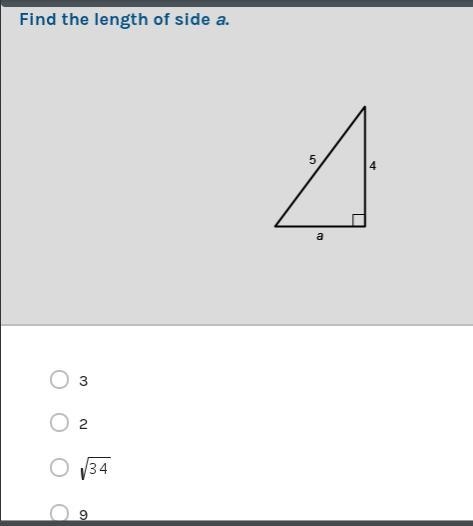 Find the length of side A-example-1