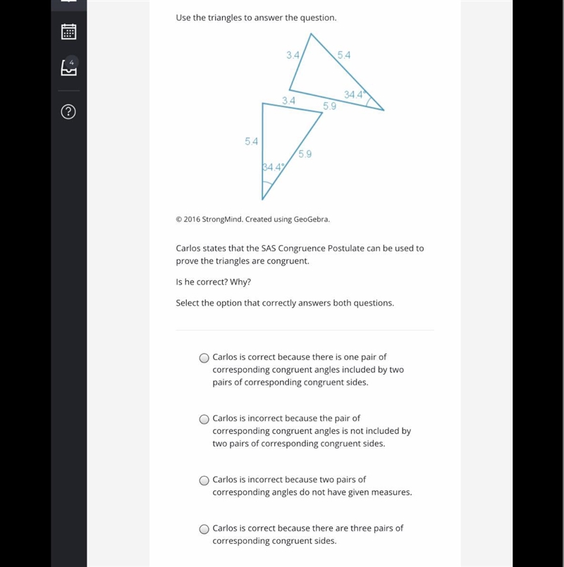 What is the correct answer for this question-example-1