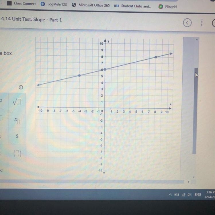 What is the slope of this line-example-1