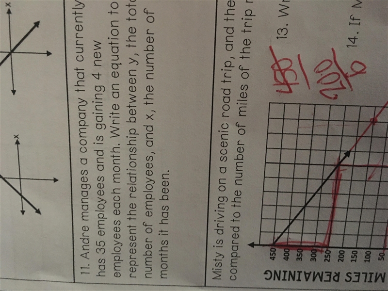 Help. the choices are A.y= 4x + 35 B.y= -4x - 35 C.y= -4x + 35 D.y= 4x - 35j-example-1