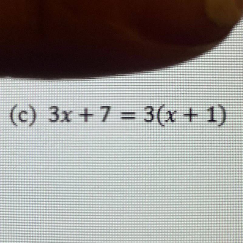 For each equation, tell whether it is always true, sometimes true, or never true.-example-1