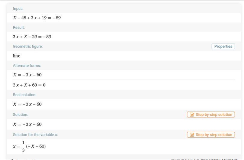 X— 48 + 3x + 19 = — 89-example-1