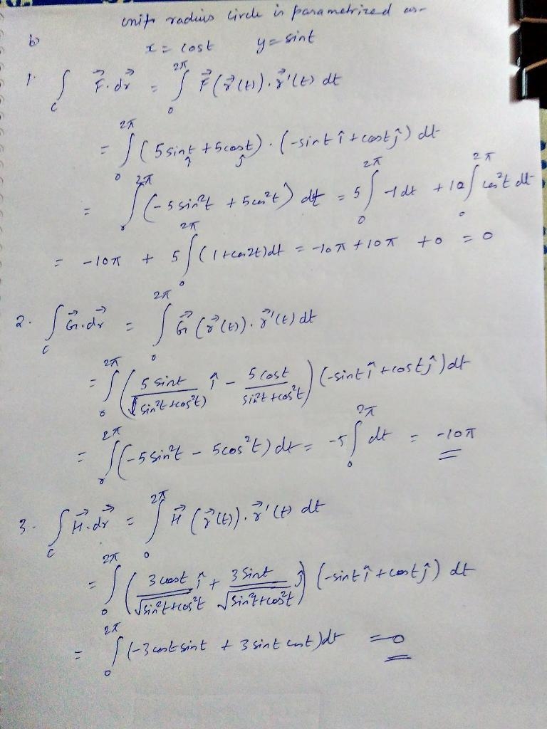 (a) Show that each of the vector fields F⃗ =4yi⃗ +4xj⃗ , G⃗ =3yx2+y2i⃗ +−3xx2+y2j-example-2