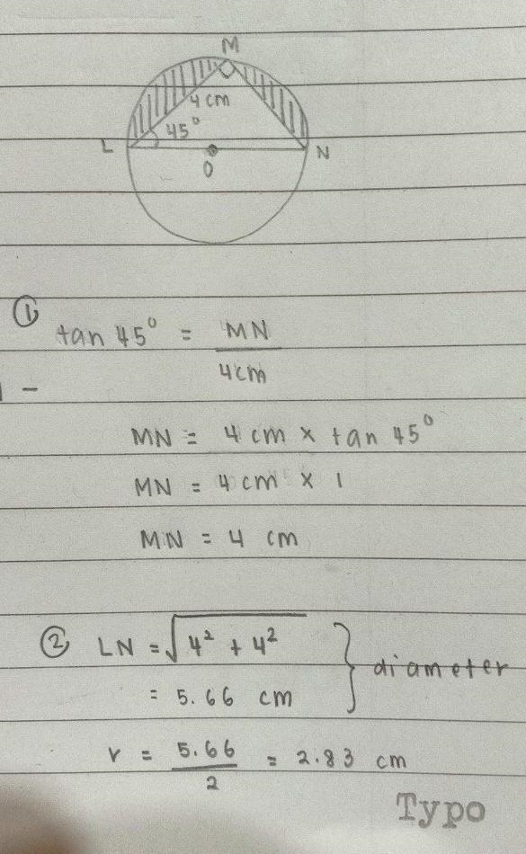 Find the area of the shaded regions below. Give your answer as a completely simplified-example-1