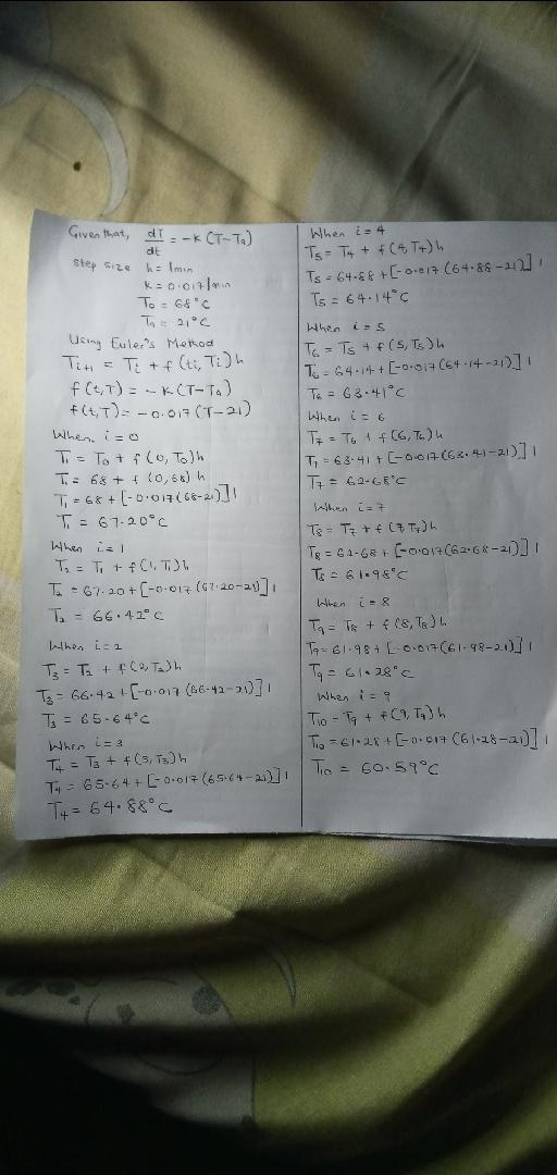 Newton's law of cooling says that the temperature of a body changes at a rate proportional-example-2