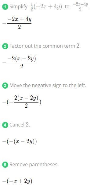 -1/2(-2x+4y) as expaned please, please help-example-1