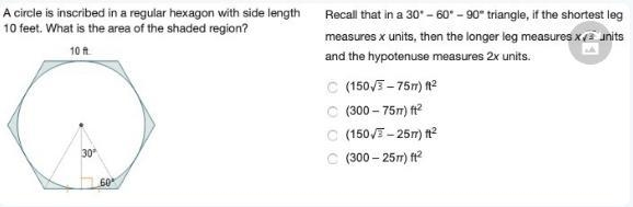 Ide length Recall that in a 30° -60° - 90° triangle, if the shortest leg measures-example-1