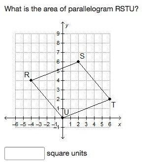 What is the area of parallelogram are STU 24 square units 26 square units 32 square-example-1