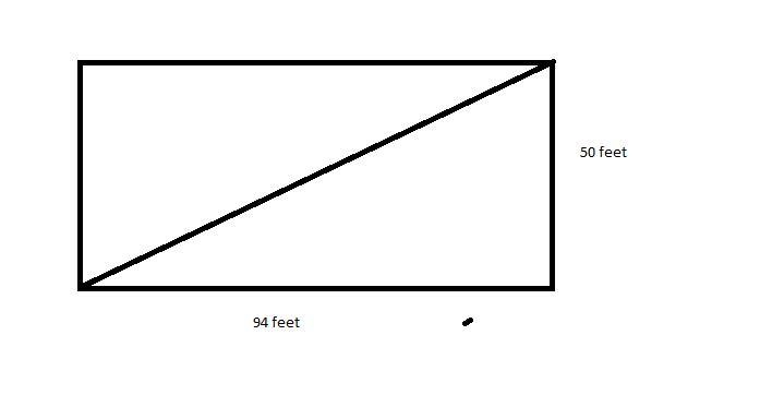 Read the question carefully 2 points 1. A basketball court is in the shape of a rectangle-example-1