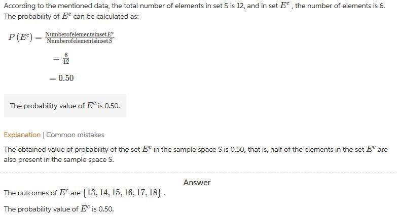 A probability experiment is conducted in which the sample space of the experiment-example-1