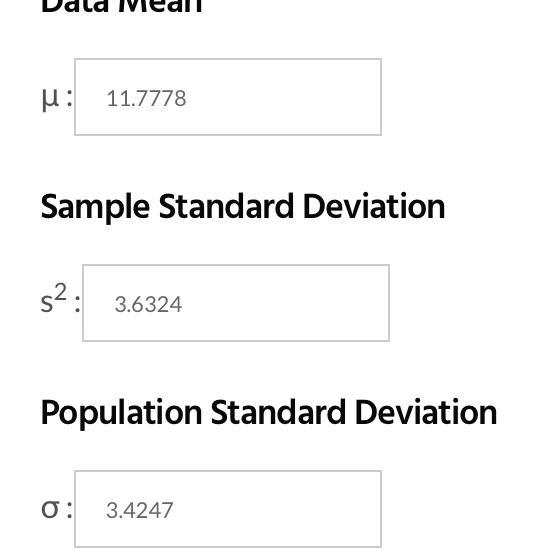 Find the sample standard deviation. 7,17,16,10,9,8,15,13,11-example-1