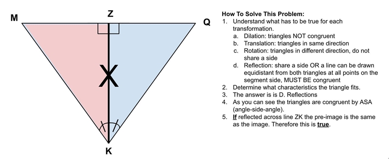 Triangles M Z K and Q Z K share side Z K. Angles M K Z and Z K Q are congruent. Angles-example-1