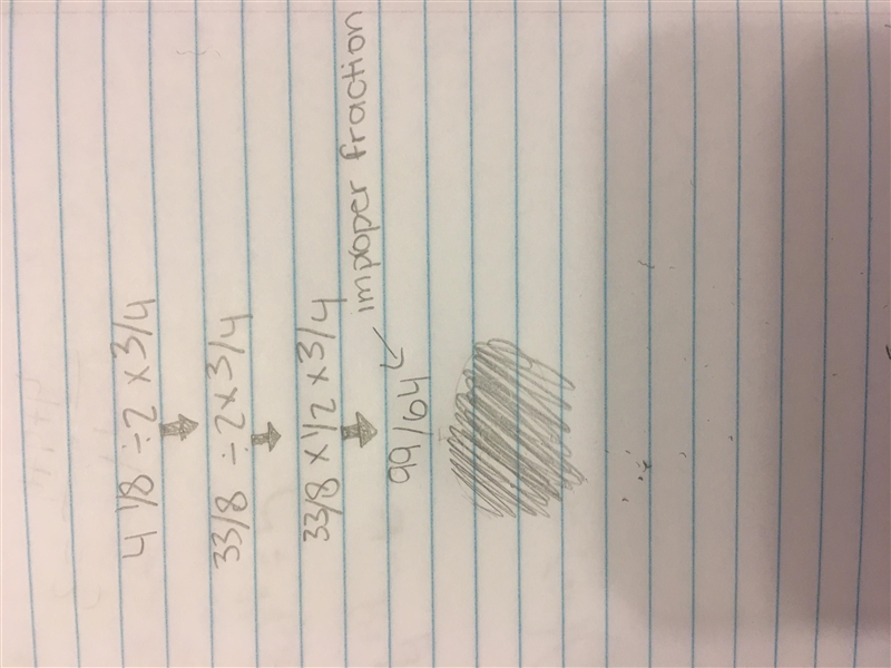 4 1/8÷2 3/4 convert the mixed numbers to improper fractions​-example-1