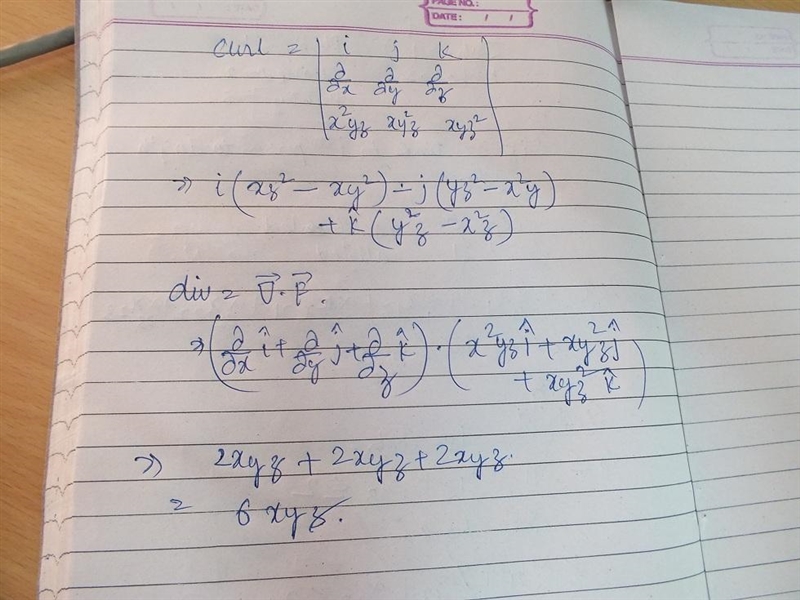 Consider the vector field F~ (x, y, z) = −ye−z 2 sin x ˆı + x(1 + y 2 z 2 ) 3/2 ˆ + x-example-1