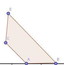 Ms.Foster built a hexagon by combining two trapezoids that were exactly the same size-example-1