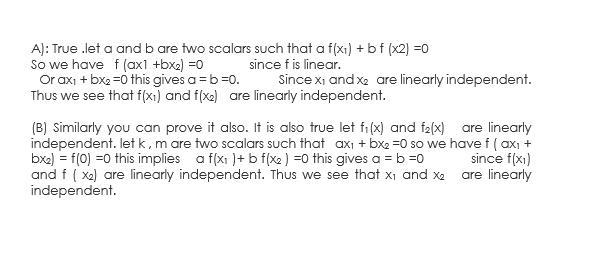 Which of the following statements istrue for every linear function f? Prove youranswer-example-1