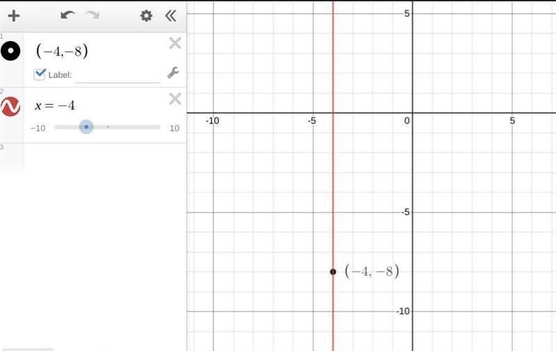 Find the equation of the line. Write the equation of the line in standard form. Vertical-example-1