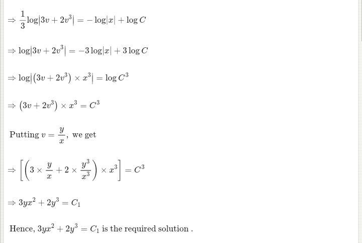 2xy dx + (x²-2y²) dy=0 solve this differential equation​-example-2