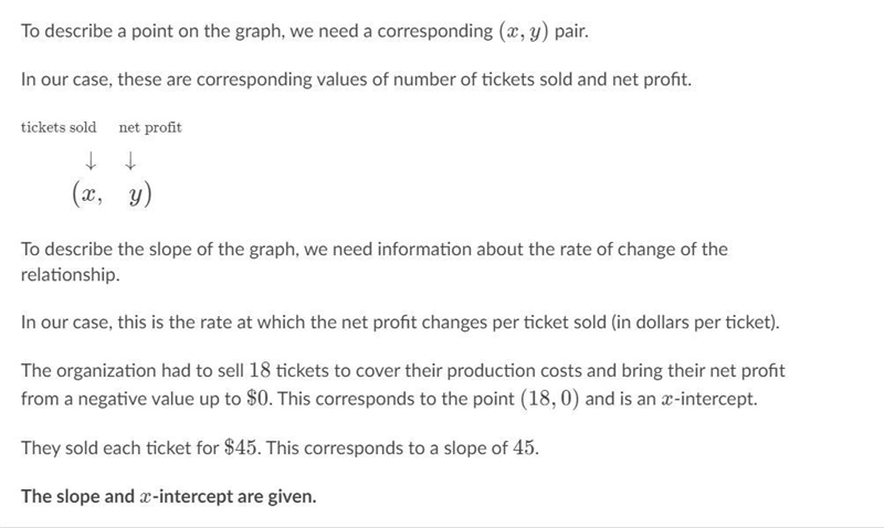 A charity organization had to sell 18 tickets to their fundraiser just to cover necessary-example-1