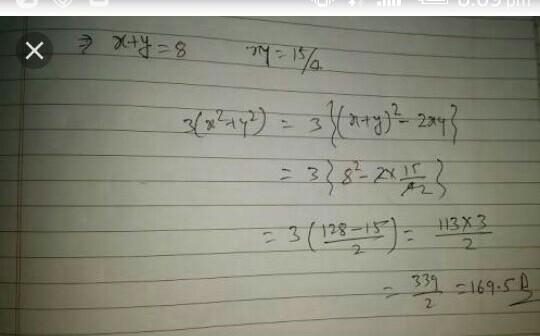 Find the value of y-8 when y = 15.-example-1