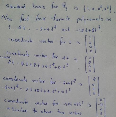 To show that the first four Hermite polynomials form a basis of set of prime numbers-example-1