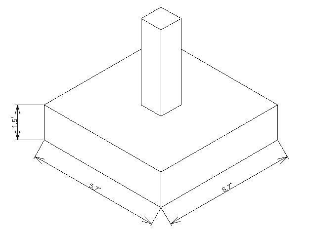 a. How wide must a wall footing be if the load is 9,500 pounds per foot of wall length-example-2