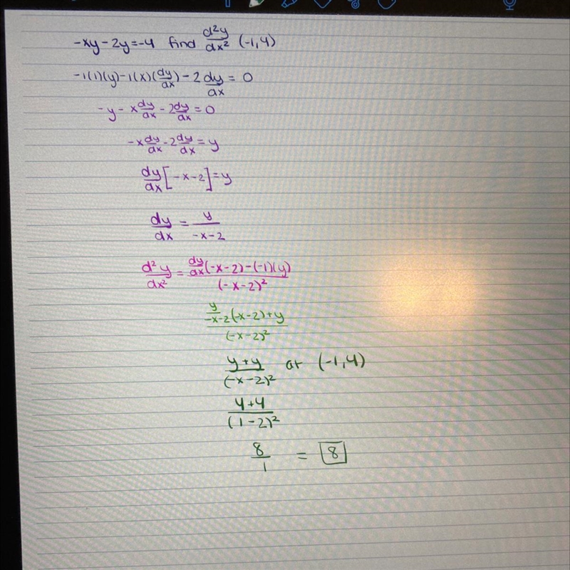 Implicit differentiation Please help-example-1