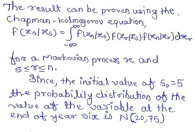 Consider a variable, , that follows the process For the first three years, and ; for-example-2