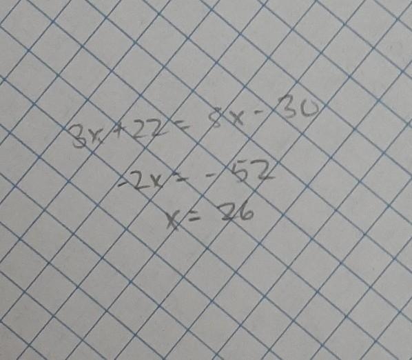 Please find the value of x in the diagram. Thank you!-example-1