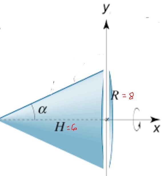 Choose the correct answer The triangle below is rotated about the x- axis (Choices-example-1