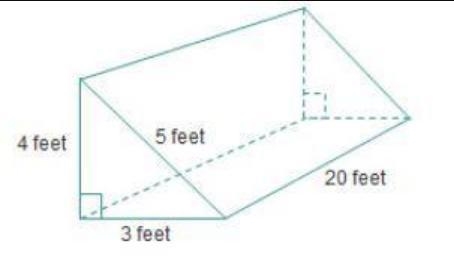 What is the surface area of the triangular prism? Triangular prism a 152 square feet-example-1