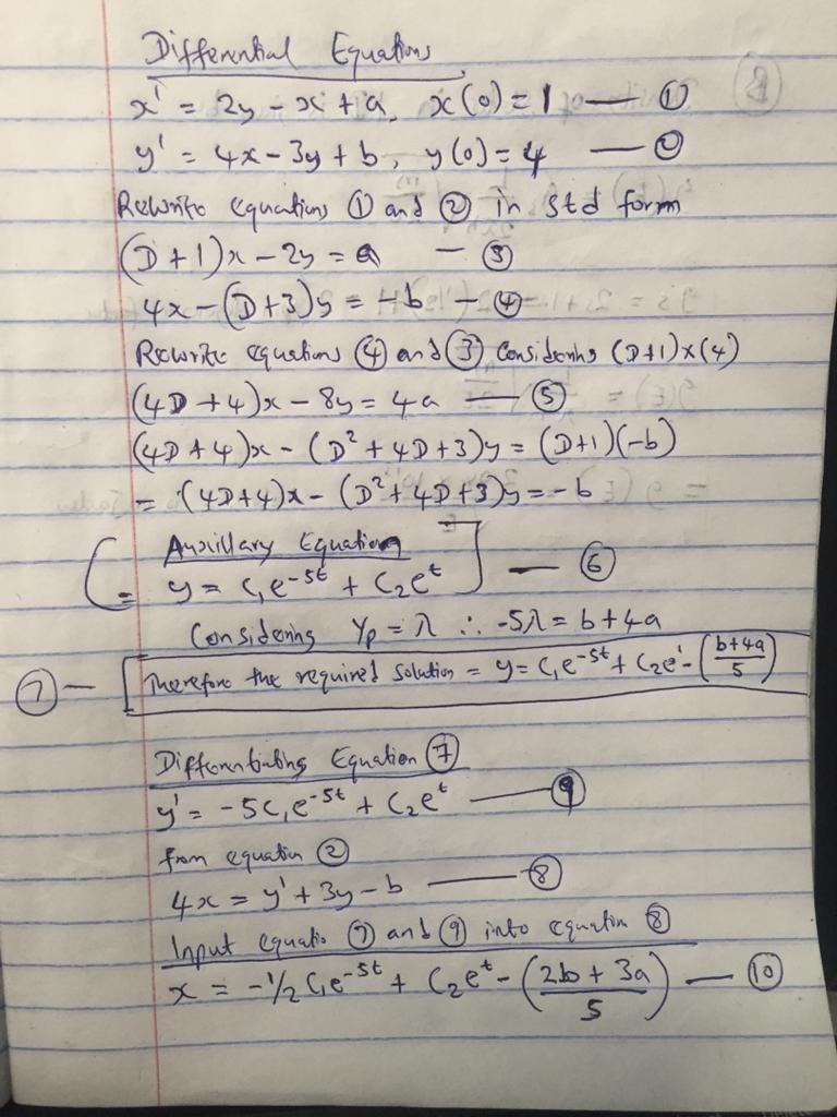 Arms Race. A simplified mathematical model for anarms race between two countries whose-example-2